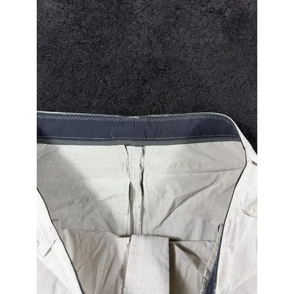 Vuori Pants Mens 36x28 Gray Aim Trouser Stretch Performance Athletic Travel Golf